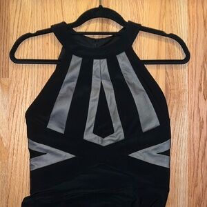 Beautiful black (black-tie approved) gown